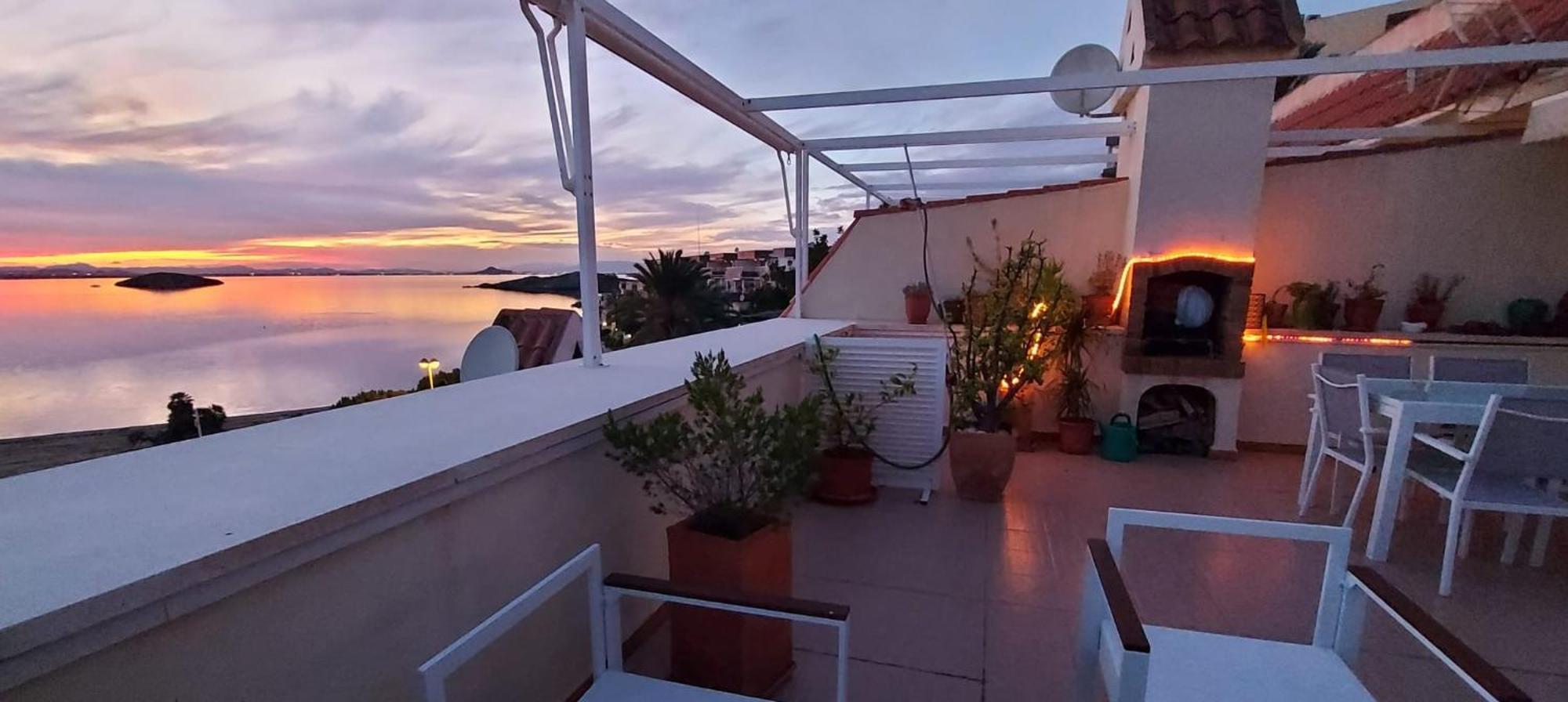 Nido Del Amor Deluxe 1A Linea Terraza Indoorpool Wifi Aire Netflix 10 Metros A Cala Del Pino La Manga Bagian luar foto